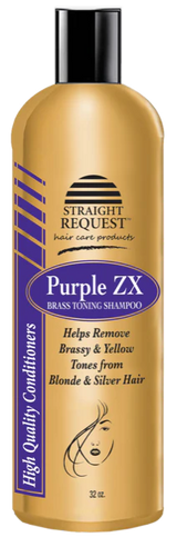 Purple zx brass toning shampoo